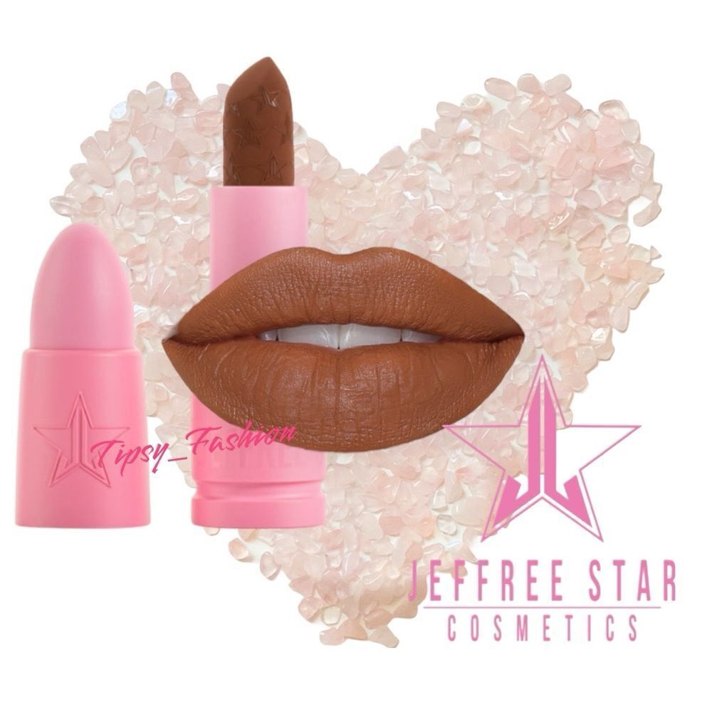 Jeffree Star Chocolate Fondue Velvet Trap Matte Brown Lipstick New